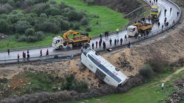 Antalya'da kaza - Sputnik Türkiye