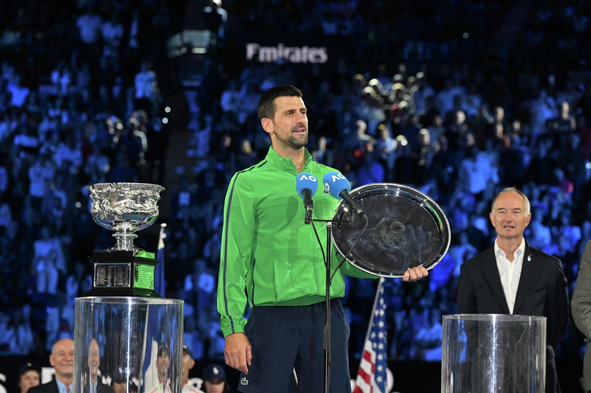 Avustralya Açık'ta Djokovic'i yenen Alcaraz kupanın sahibi oldu - Sputnik Türkiye, 1920, 01.02.2026