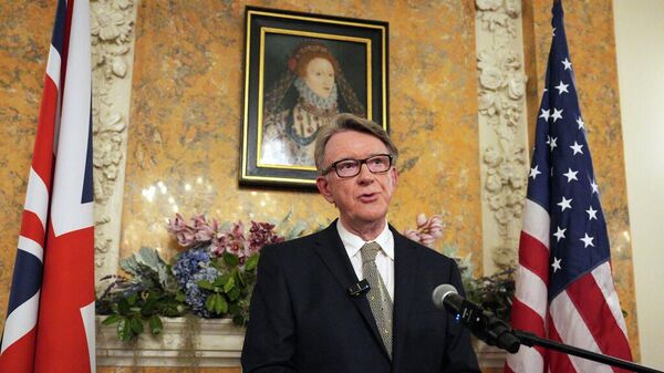 Peter Mandelson - Sputnik Türkiye