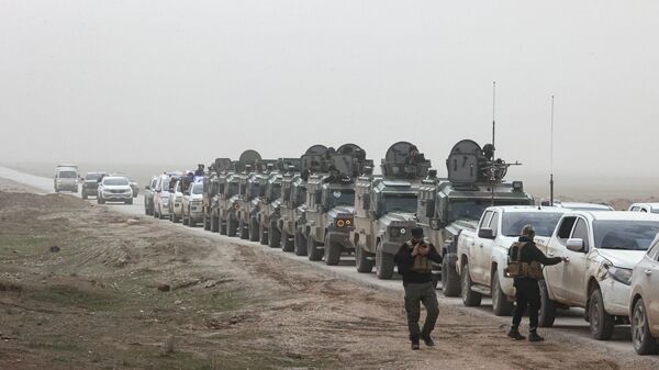 Suriye güvenlik güçleri Haseke'ye girdi - Sputnik Türkiye