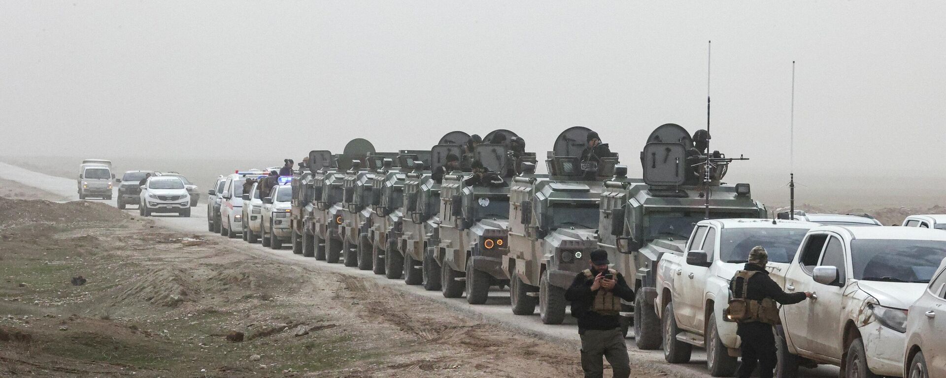 Suriye güvenlik güçleri Haseke'ye girdi - Sputnik Türkiye, 1920, 02.02.2026