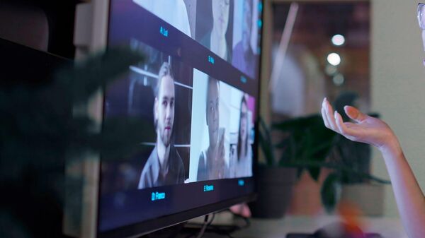 Zoom toplantısı - Sputnik Türkiye