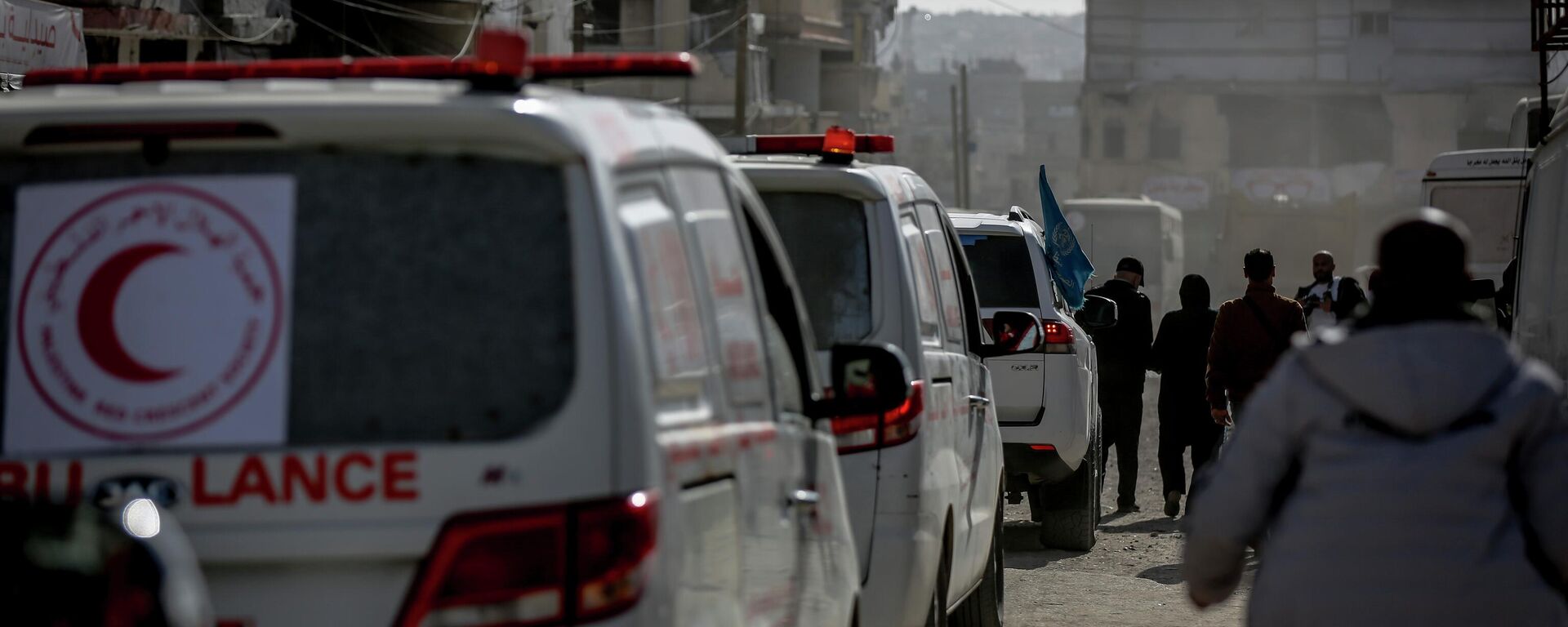 Hamas: Gazze'ye giren yardım tırlarının sayısı, açıklanan rakamların yarısından az - Sputnik Türkiye, 1920, 03.02.2026