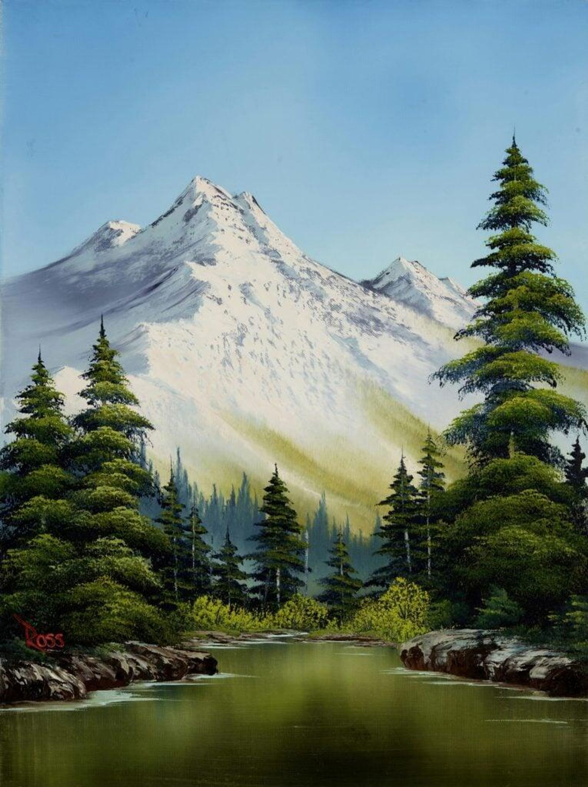 Bob Ross’un Tabloları Müzayedede Rekor Kırdı - Sputnik Türkiye, 1920, 05.02.2026