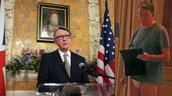 İngiliz siyasi Peter Mandelson'un Epstein'in evindeki fotoğrafı ABD Adalet Bakanlığı tarafından yayınlandı - Sputnik Türkiye