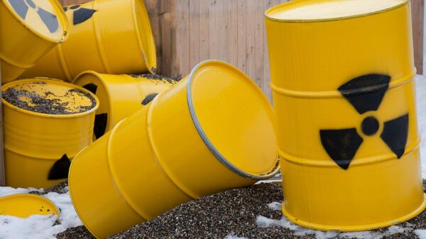 Nükleer atık (Temsili Görsel) - Sputnik Türkiye
