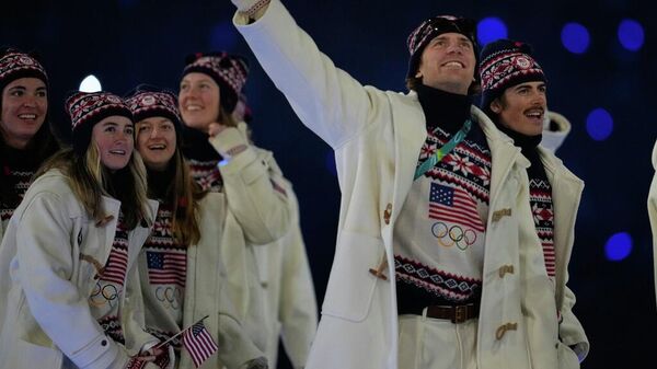 Olimpiyatlara katılan ABD takımı - Sputnik Türkiye