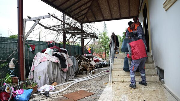 Antalya'da sel - Sputnik Türkiye