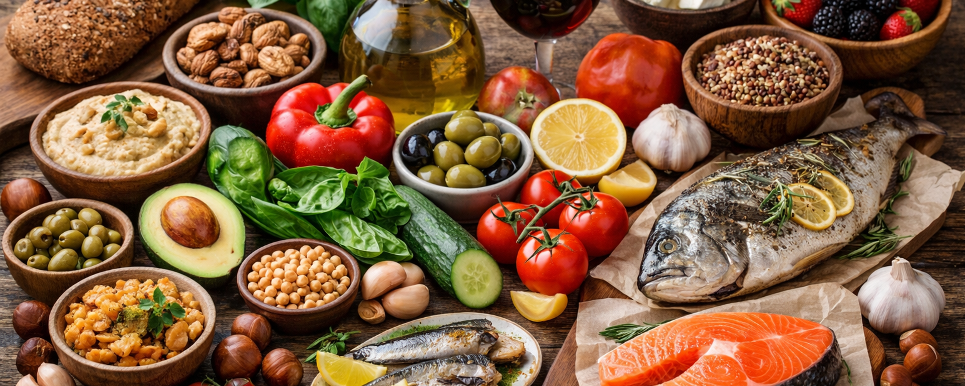 Akdeniz diyeti - Sputnik Türkiye, 1920, 09.02.2026