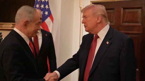 ABD Başkanı Donald Trump ve İsrail Başbakanı Binyamin Netanyahu - Sputnik Türkiye
