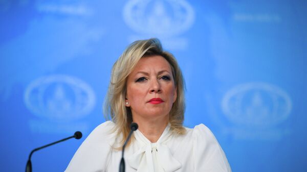 Rusya Dışişleri Bakanlığı Sözcüsü Mariya Zaharova - Sputnik Türkiye