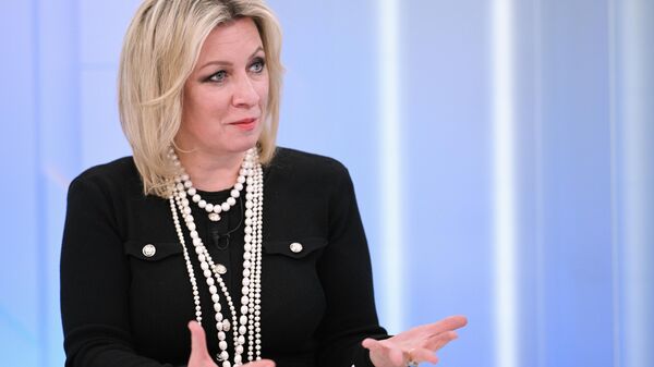 Rusya Dışişleri Bakanlığı Sözcüsü Mariya Zaharova - Sputnik Türkiye