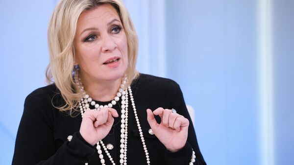 Rusya Dışişleri Bakanlığı Sözcüsü Mariya Zaharova - Sputnik Türkiye