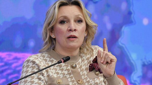 Rusya Dışişleri Bakanlığı Sözcüsü Mariya Zaharova - Sputnik Türkiye