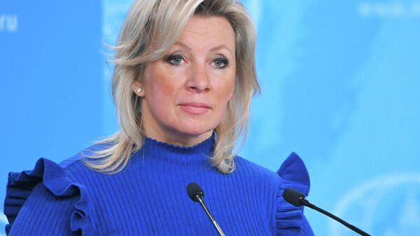 Rusya Dışişleri Bakanlığı Sözcüsü Mariya Zaharova - Sputnik Türkiye
