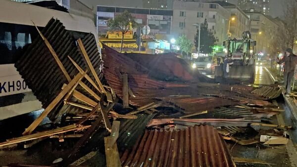 İstanbul'da fırtına  - Sputnik Türkiye