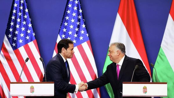 rubio orban - Sputnik Türkiye