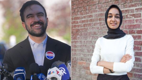 Zohran Mamdani, Faiza Ali - Sputnik Türkiye