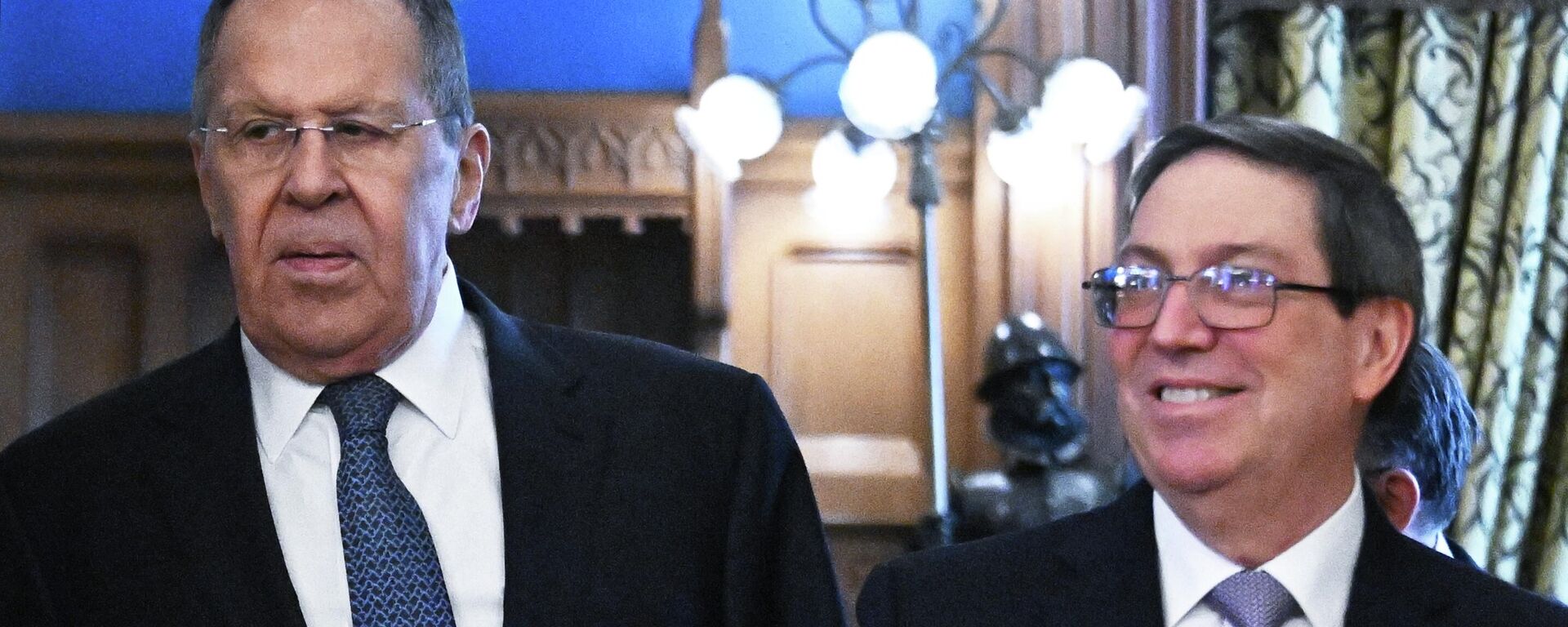Rusya Dışişleri Bakanı Sergey Lavrov ve Küba Dışişleri Bakanı Bruno Rodríguez Parrilla  - Sputnik Türkiye, 1920, 18.02.2026