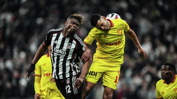 Trendyol Süper Lig'in 23. haftasında Beşiktaş ile Göztepe, Tüpraş Stadı’nda karşılaştı - Sputnik Türkiye