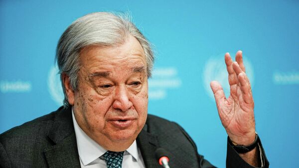 Antonio Guterres - Sputnik Türkiye
