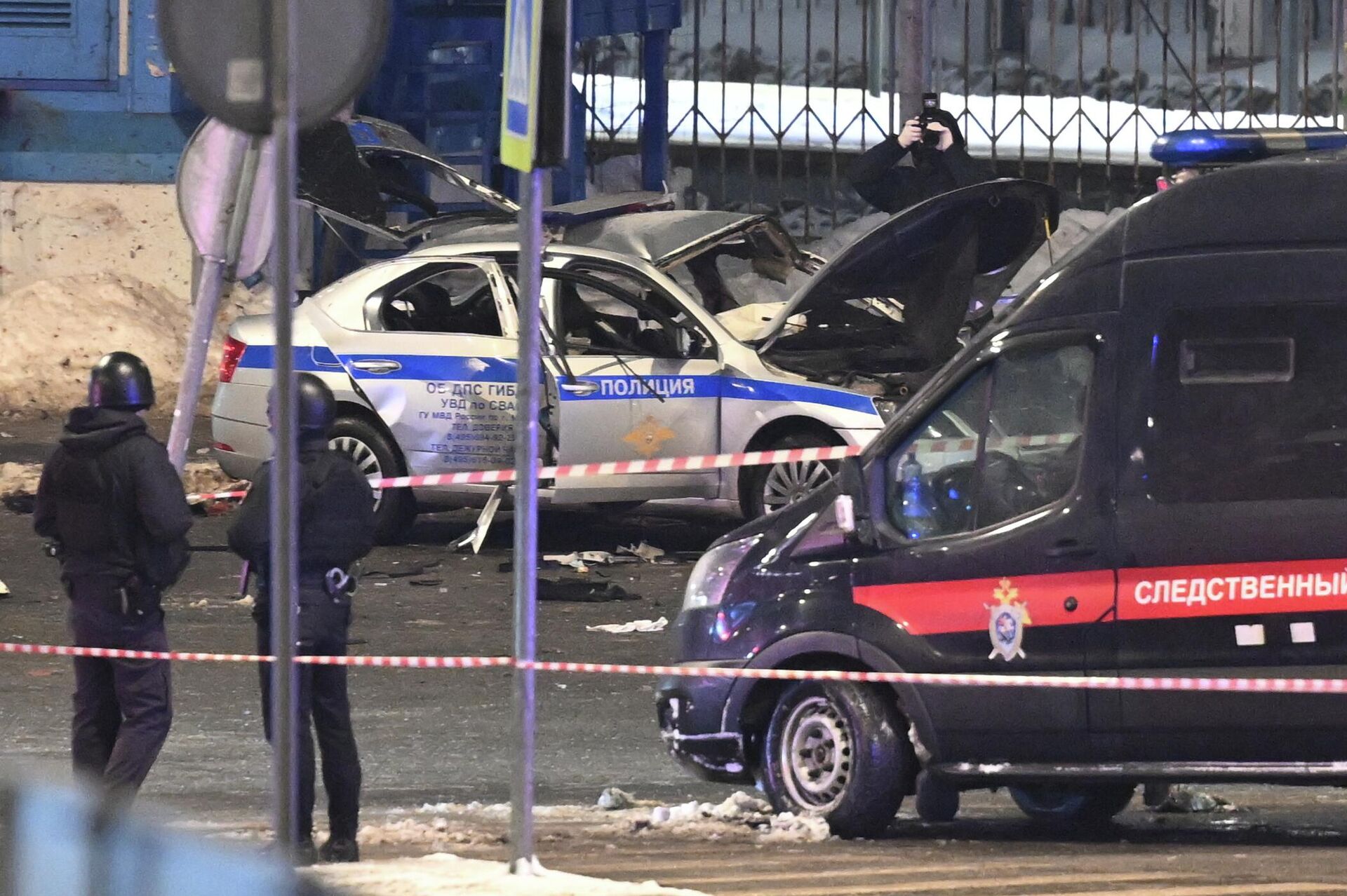 Moskova’da polise yönelik bombalı saldırı - Sputnik Türkiye, 1920, 24.02.2026