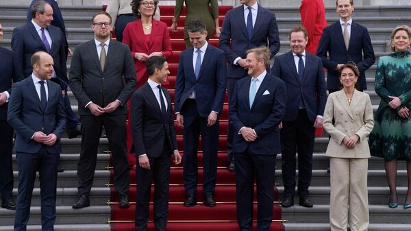 Hollanda yeni hükümeti - Sputnik Türkiye