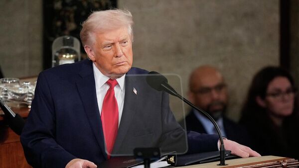 Trump 'Birliğin Durumu' konuşmasını yaptı - Sputnik Türkiye