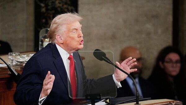 Trump 'Birliğin Durumu' konuşmasını yaptı - Sputnik Türkiye