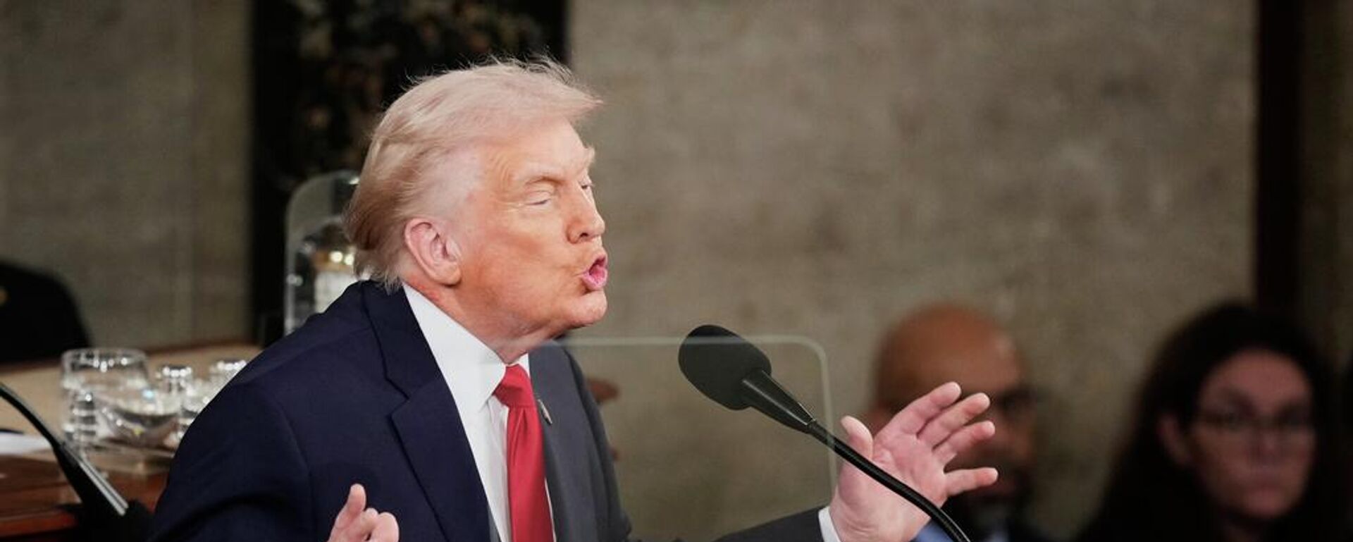 Trump 'Birliğin Durumu' konuşmasını yaptı - Sputnik Türkiye, 1920, 01.03.2026