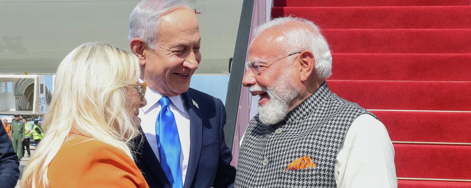 Modi-Netanyahu - Sputnik Türkiye, 1920, 27.02.2026