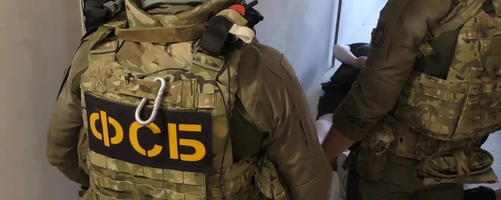 ФСБ опубликовала кадры задержания агента спецслужб Украины, планировавшего покушение на военного в Санкт-Петербурге - Sputnik Türkiye, 1920, 26.02.2026