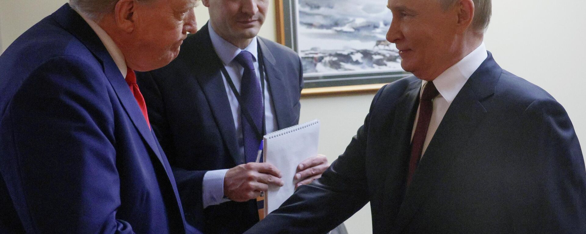 15 Ağustos'ta Alaska'nın Anchorage kentinde Rusya Devlet Başkanı Putin ve ABD Başkanı Trump arasında tarihi bir yüz yüze görüşme gerçekleşti. - Sputnik Türkiye, 1920, 29.04.2026