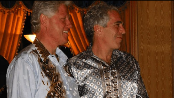 Bill Clinton-Jeffrey Epstein - Sputnik Türkiye