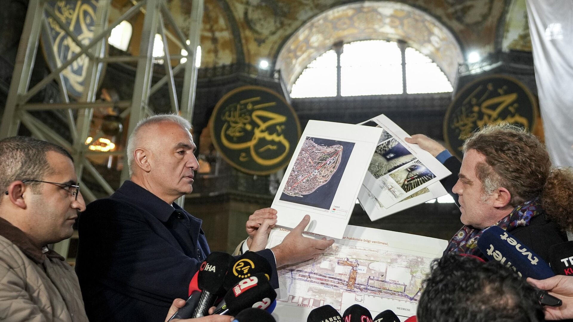 Ayasofya'da restorasyon Ayasofya'da restorasyon - Sputnik Türkiye, 1920, 27.02.2026