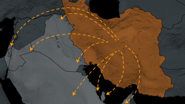  İran'ın bölgedeki ülkelere yönelik misilleme saldırıları 8 ülkeyi etkiledi - Sputnik Türkiye