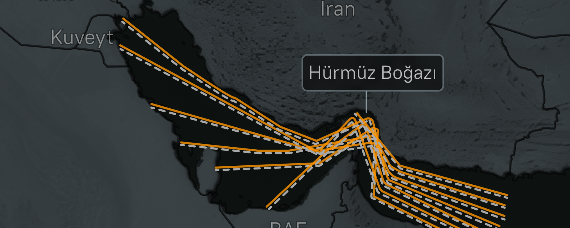 Hürmüz Boğazı üzerinden petrol ve doğalgaz sevkiyatı güzergahları - Sputnik Türkiye, 1920, 05.03.2026