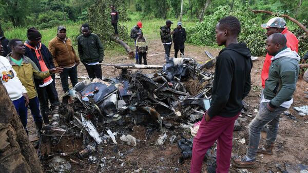 Helikopter kazası - Sputnik Türkiye