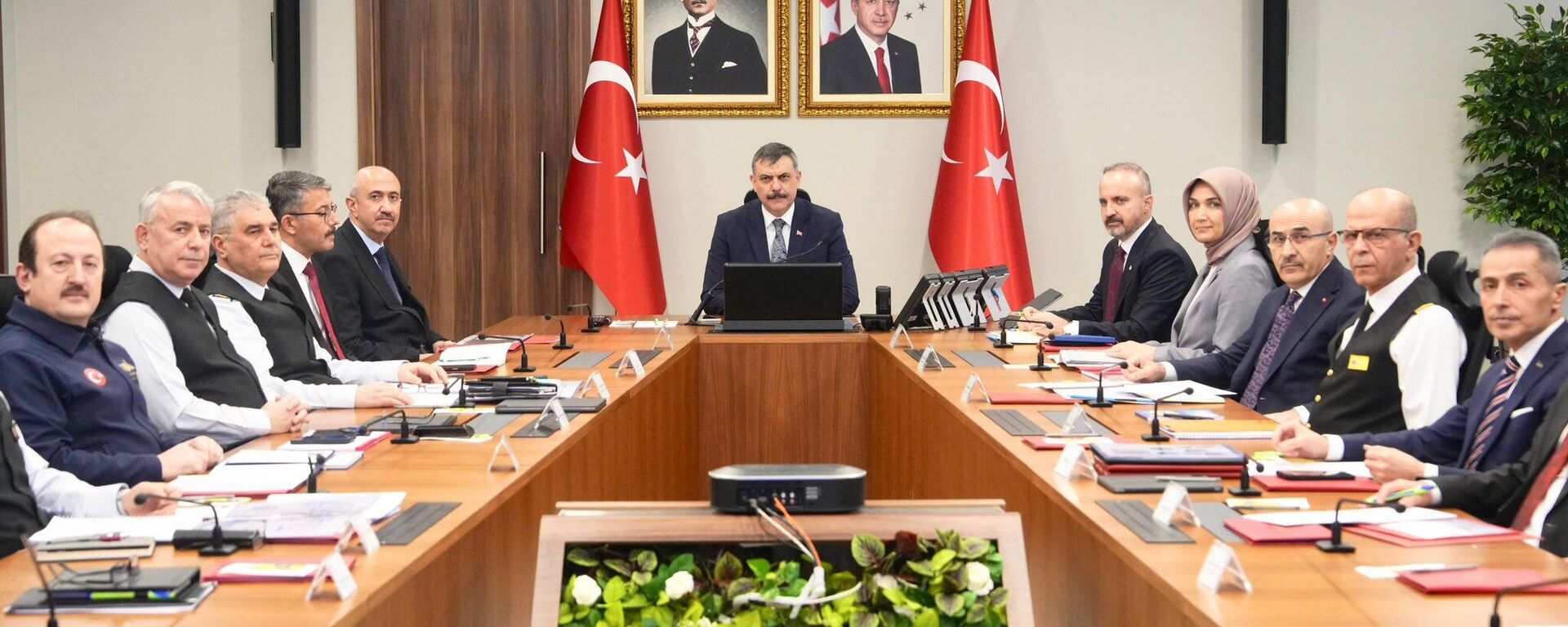 İçişleri Bakanlığı, Sınır Güvenliği Toplantısı yaptı - Sputnik Türkiye, 1920, 01.03.2026