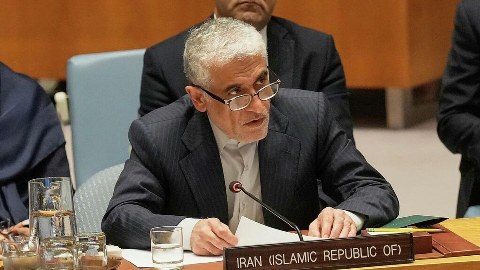 İran'ın Birleşmiş Milletler (BM) Daimi Temsilcisi Said İravani - Sputnik Türkiye, 1920, 07.04.2026