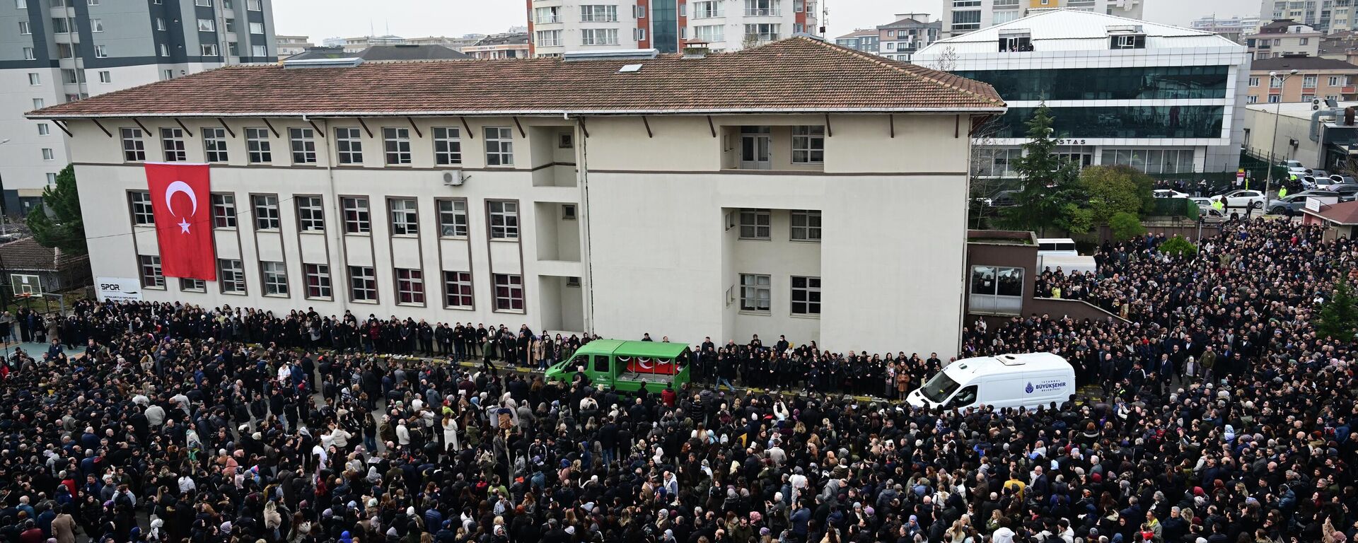 Öğretmen Fatma Nur Çelik cenaze töreni  - Sputnik Türkiye, 1920, 03.03.2026