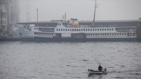 İstanbul'da sis nedeniyle bazı vapur seferleri iptal edildi - Sputnik Türkiye