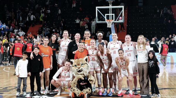 FIBA Kadınlar Avrupa Kupası yarı final rövanş maçında ÇİMSA ÇBK Mersin - Sputnik Türkiye