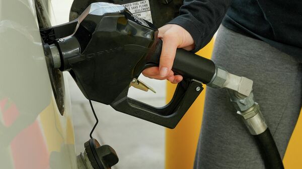 Washington'da bir benzin istasyonu - Sputnik Türkiye
