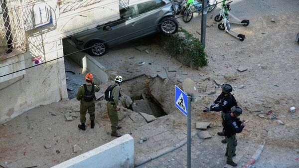 İran'ın Tel Aviv'e misilleme saldırısı - Sputnik Türkiye