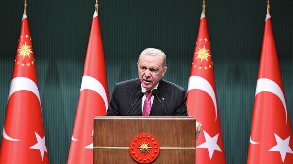 Cumhurbaşkanı Recep Tayyip Erdoğan - Sputnik Türkiye