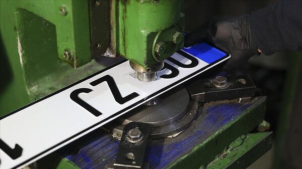 APP plaka - Sputnik Türkiye