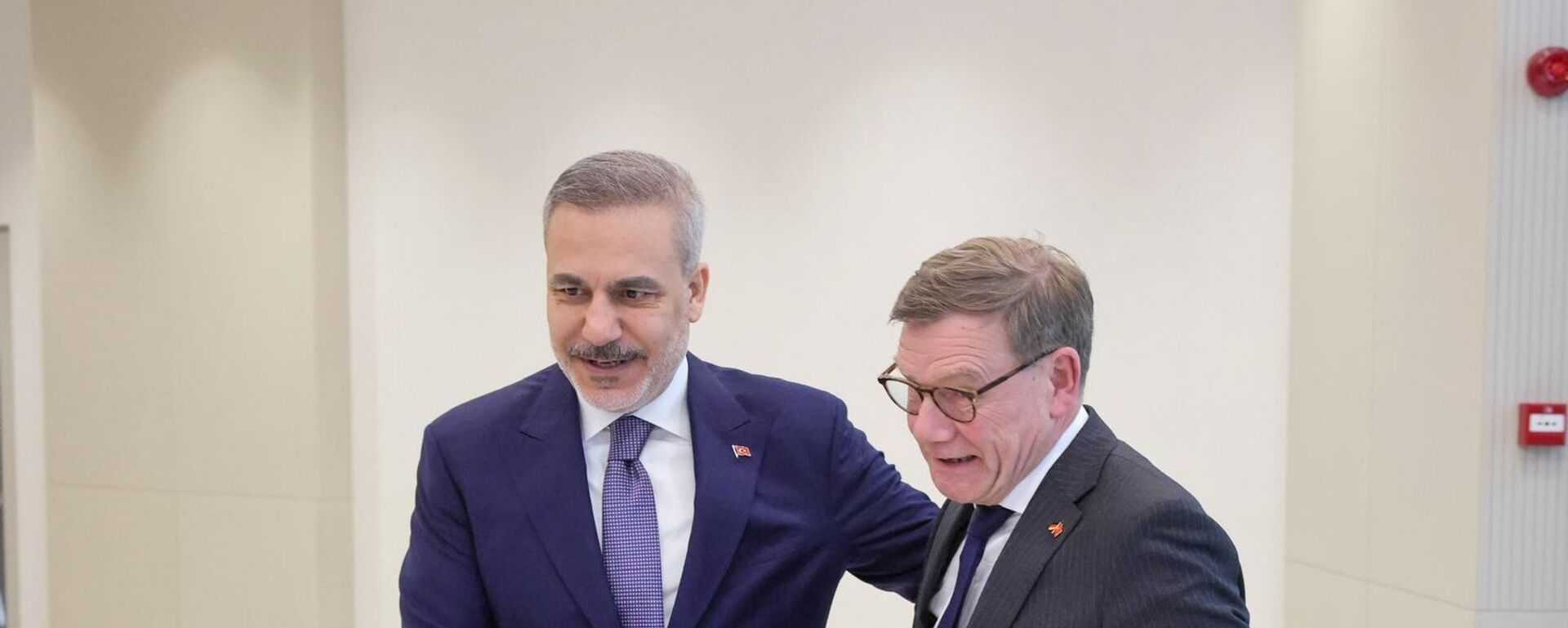 Hakan Fidan ve Johann Wadephul - Sputnik Türkiye, 1920, 12.03.2026