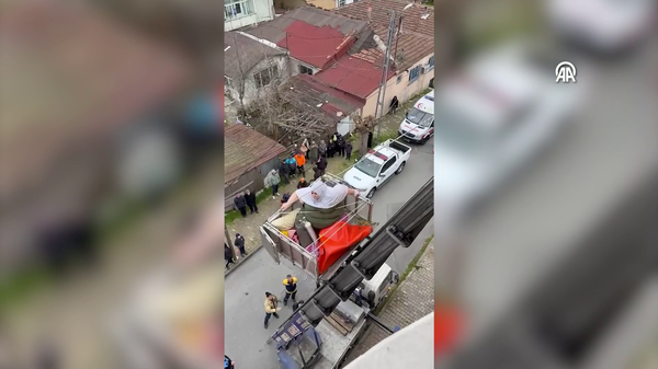 obezite hastası kadın hastaneye kaldırıldı - Sputnik Türkiye