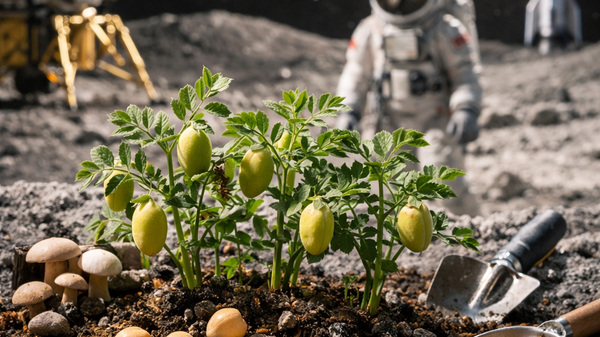 Ay'da nohut yetiştirildi - Sputnik Türkiye